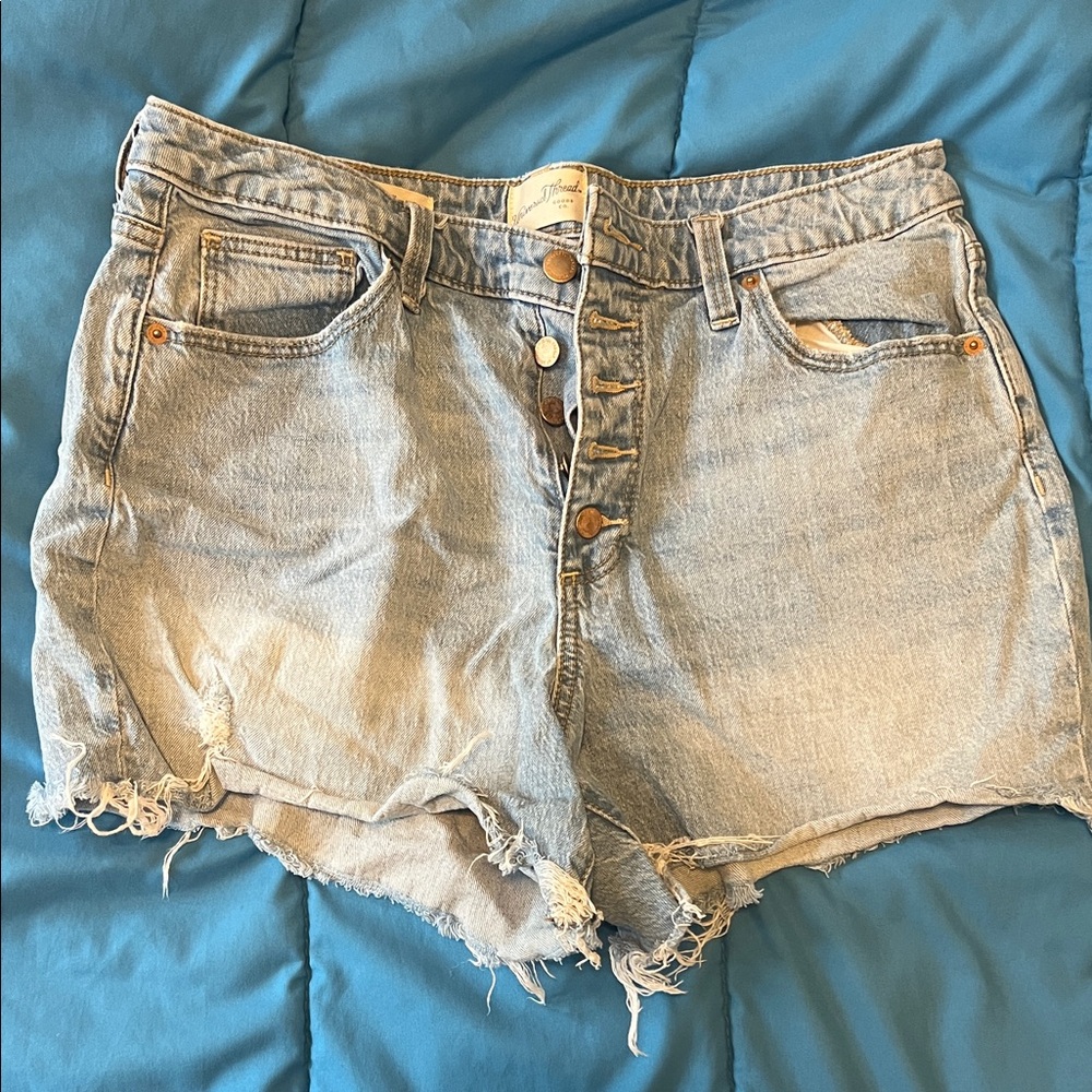 Universal Thread Light Blue Denim Women's Shorts